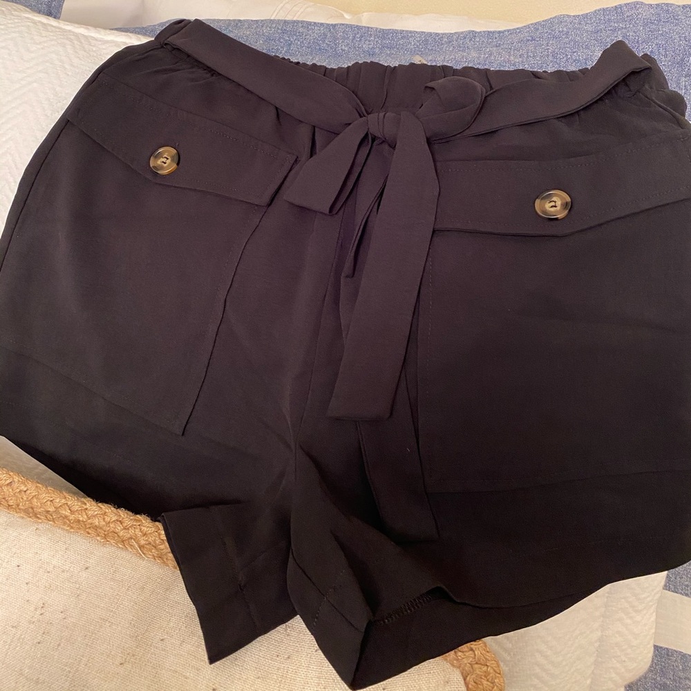 Black shorts